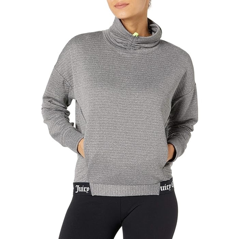 Juicy Couture Sport Sweater Grey Size Small